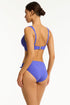 Sea Level Essentials Cross Front Bra Top